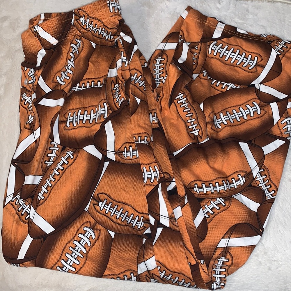 XXL Mens 100% cotton Football pajama pants